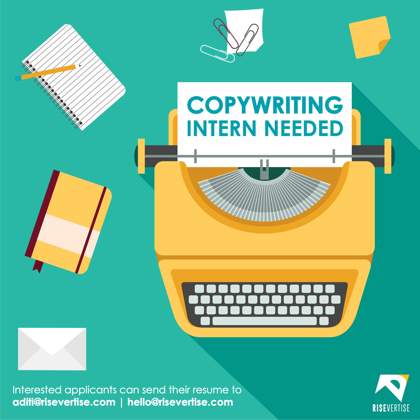 Job Opening: Copy Writer Intern